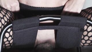 Exploring New Heights: A Sensual Encounter with a Chair and His Tongue