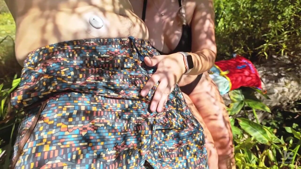 Outdoor Adventure: Smoking and Squirting Fun with a Stoner MILF
