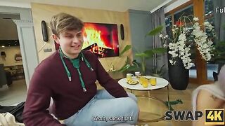 Experience the Thrill of Couple Swaps with Veronica Leal and Charlie Dean!