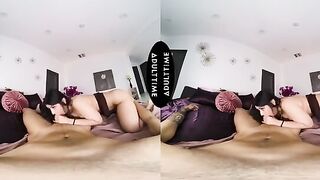 Intimate VR Experience: Mila Milkshake's Playful POV Adventure in Booty Shorts