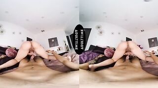 Intimate VR Experience: Mila Milkshake's Playful POV Adventure in Booty Shorts
