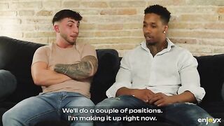 Sata Jones Thrills with Intense Interracial Action: Double the Pleasure with Jesus Reyes and Paulo Bangkok!