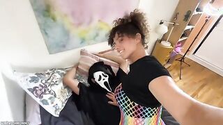 Unexpected Visitor Gets Caught in the Act!