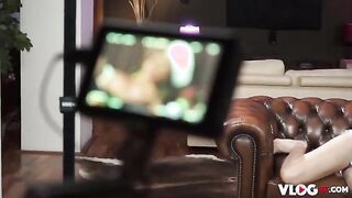 Lana Roy's Playful Tease: Behind the Scenes of a Captivating Photoshoot!