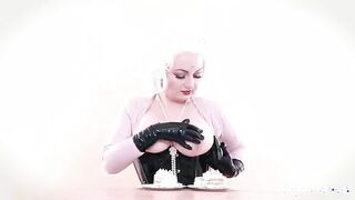 Indulge in a Tempting POV Experience: A Food Fetish Adventure with a Dominant Mistress