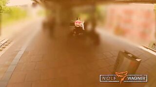 Unexpected Encounter: Kevin Karma's Wild Adventure at the Train Station with Doreen - WolfWagnerCom