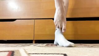 Adorable Socks and Alluring Feet: A Playful Foot Fetish Experience with Anngrinch