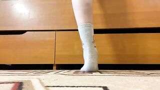 Adorable Socks and Alluring Feet: A Playful Foot Fetish Experience with Anngrinch
