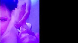 Playful Housekeeper Shows Off Dance Moves and Gets Intimate with Snowy Daddy