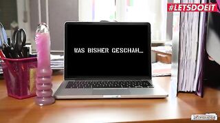 Office Temptation: Mareen Deluxe's Steamy Encounter with Her Colleague - LETSDOEIT