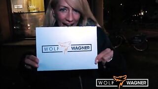 Sandy's Surprise Encounter: A Playful Adventure with Wolf Wagner!