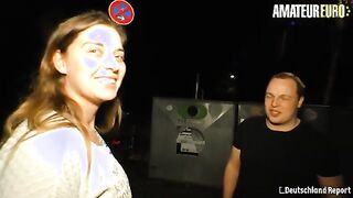 Unexpected Encounter: Amateur German Adventure with a Mysterious Stranger - First Time Fun!