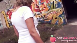 Steamy Public Encounters with Stunning Brunettes!