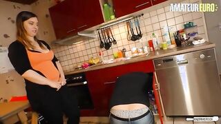 Curvy German Beauty Takes Charge in an Intense Ride with Her Partner