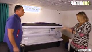 Curious Neighborly Encounters: German Housewife Maria's Intimate Moments with a Friend