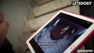 Steamy Encounter: Lilli Vanilli Gets Wild with the Cleaning Guy - LETSDOEIT