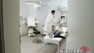 Curious Encounter: Busty Blonde MILF Gets a Check-Up from Her Doctor - Featuring Lana Vegas!