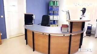 Seductive MILF Manu Magnum's Office Encounter with a Bold Janitor - LETSDOEIT