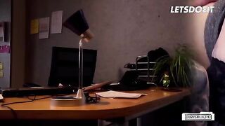 Kylie Kay's Office Encounter: A Tantalizing Power Play with Her Boss - LETSDOEIT