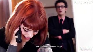 Kylie Kay's Office Encounter: A Tantalizing Power Play with Her Boss - LETSDOEIT