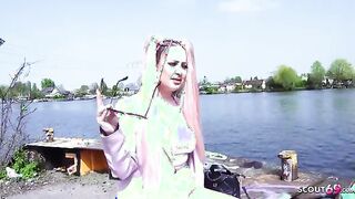 Curvy Pink-Haired Beauty Maria Gail Takes on a Wild Casting Adventure!
