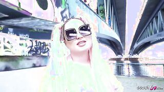 Curvy Pink-Haired Beauty Maria Gail Takes on a Wild Casting Adventure!
