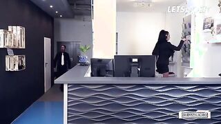 Seductive Secretary Jacky Lawless Turns the Tables on Her Boss - LETSDOEIT