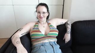 Casting Call with Curvy Tattooed Beauty Mona P. from Vienna - Unforgettable Interview!