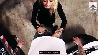 Casting Agent's Wild Encounter with Two Stunning German Beauties