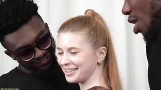 Aliska Dark's Intense First Experience with a Double Pleasure Lesson