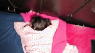 Stunning Mexican Teen in Cozy Pajamas: A Nighttime Adventure!