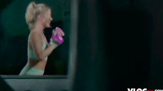 Stunning Summer Vixen's Intimate Encounter with a Well-Endowed Partner
