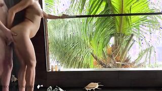 Unexpected Encounter: Shower Fun on a Tropical Getaway - POV Adventure!