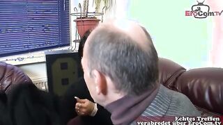 Elderly Man Approaches Wife in Public for an Unexpected Encounter