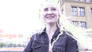 Exciting Casting Adventure in Berlin with Daruma Rai - A Stunning Blonde Discovery!