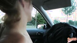 Steamy Car Encounter: POV Adventure with Daddys Luder