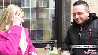Unexpected Encounter: Stranger's Surprise on Our First Date with Melanie Schweiger