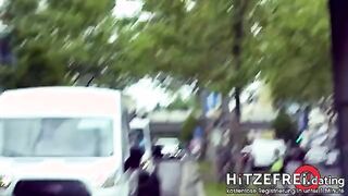 Unexpected Encounter: Blonde German MILF Sophie Logan Spotted on the Street!