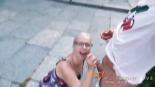 German MILF Jana Schwarz Enjoys a Delicious Treat! WOLF WAGNER - POV Experience with Big Boobs and Real Moments.
