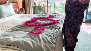 Romantic Getaway: Newlywed Bride's Intimate Adventure in Paradise