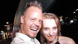 Stunning Tourist Lily Ray's Blind Date Adventure with Wolf Wagner!