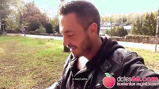 Caught in the Act! Unexpected Encounter with Zara Mendez in the Park - A POV Adventure