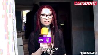 Stepdad's Surprise Encounter with a Fiery Redhead in the Bathroom - Conny Dachs Unleashed!