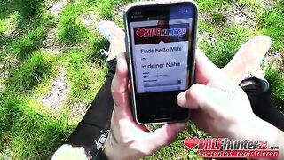 Priscilla's Wild Adventure with the MILF Hunter in Public!