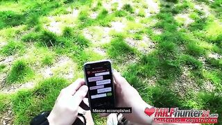 Priscilla's Wild Adventure with the MILF Hunter in Public!