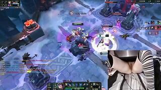 Join Gamer Girl Luna for an Intimate League of Legends Session in Bed! #20