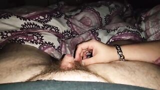 Intense Tease: Long Nails and Edging for a Mind-Blowing Finish