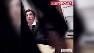 Seductive Secretary Delivers an Unexpected Surprise to Her Boss - LETSDOEIT