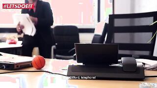 Office Roleplay: Steamy Encounter with My Boss!
