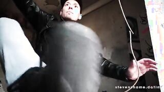 Andy Star and Candy Alexa's Wild Encounter in an Abandoned Airport Hangar!